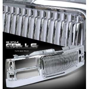   Fit Suburban Vertical Style Chromed 1Pc Grille Performance Automotive