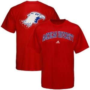  adidas American Eagles Red Relentless T shirt Sports 
