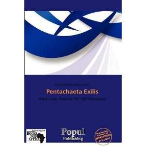  Pentachaeta Exilis (9786138574477) Dewayne Rocky Aloysius 