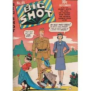  Comics   Big Shot Comics Comic Book #49 (Sep 1944) Very 