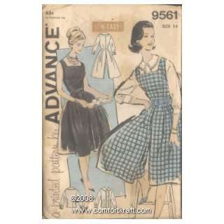   Jumper Culotte and Blouse, Advance 9561 Advance Pattern Co Inc Books