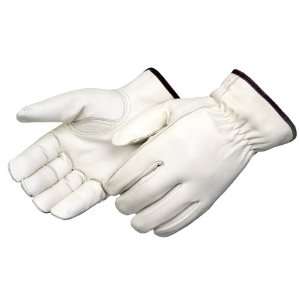 Standard Grain Cowhide Leather Driver Glove w/Elastic Back X Large   1 