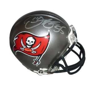  Signed Derrick Brooks Mini Helmet   Autographed NFL Mini 