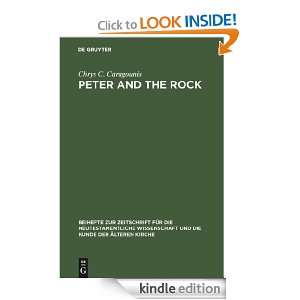 Peter and the Rock (Beihefte Zur Zeitschrift Fur Die Neutestamentliche 