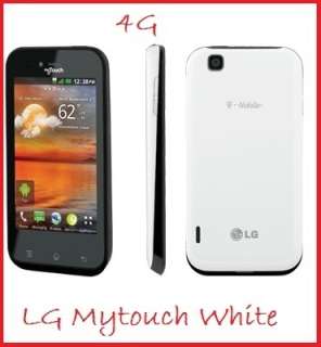 USE TMobile LG Mytouch T 4G E739 White Door Back Cover Battery Door 