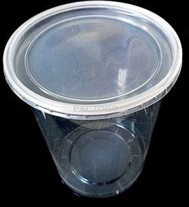   Ounce Round Deli Container and Lids   50 Sets Clear Plastic Food Cups
