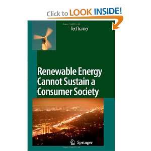   Energy Cannot Sustain a Consumer Society (9789048173891) Ted Trainer