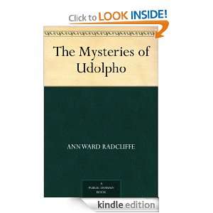 The Mysteries of Udolpho Ann Ward Radcliffe  Kindle Store