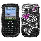 Bubble Crystal Diamond BLING Hard Case Phone Cover for Tracfone Net10 