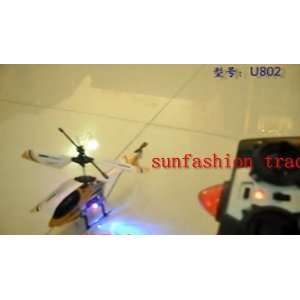  18cm gyro alloy frame 3.5ch rc helicopter radio remote control led 