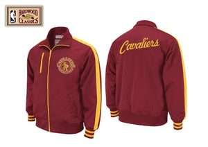   100% authentic Mitchell & Ness Cleveland cavaliers track jacket  