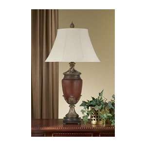   Feiss 9508FG Antique Stonegate Table Lamp & Shade