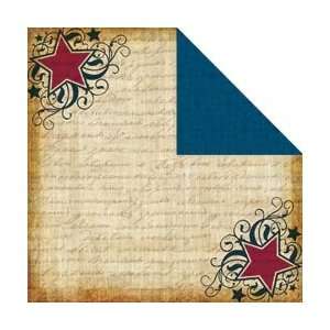  Creative Imaginations Patriotic Double Sided Cardstock 12 