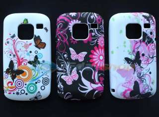 Butterfly Soft TPU Gel Skin Case Cover For Nokia E5  
