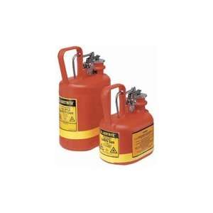 Justrite Nonmetallic Oval Type I Safety Cans, Capacity 1 gal.  