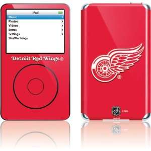   Red Wings Solid Background skin for iPod 5G (30GB)  Players