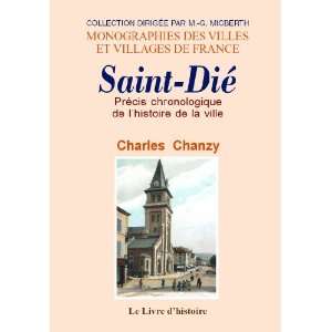  Saint Die (9782758605041) Charles Chanzy Books