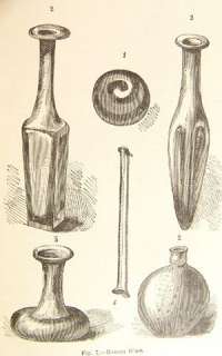 RARE HISTORY OF GLASS MAKING PRE 1871 A.SAUZAY FINE  