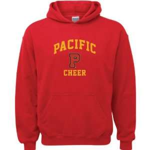  Pacific Boxers Red Youth Cheer Arch Hooded Sweatshirt 