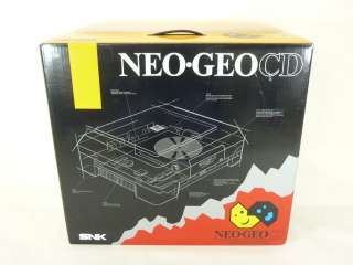 NEO GEO Neogeo CD Front Loading Console Boxed SNK 2301  