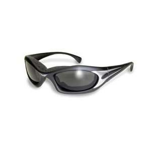  Global Vision L.A. Sunglasses w/Silver Flames Automotive