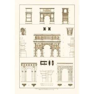  Arches and Arcades   Paper Poster (18.75 x 28.5)