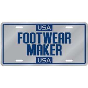   New  Usa Footwear Maker  License Plate Occupations