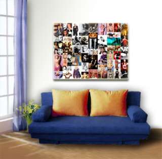 Custom PHOTO COLLAGE on ARTIST CANVAS Personalized GIFT  