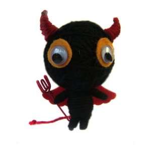  Black Devil Brainy Doll Series Voodoo String Doll #KBDV064 