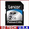 Lexar 2GB 60X 9MB/S High Speed SD Flash Memory Car
