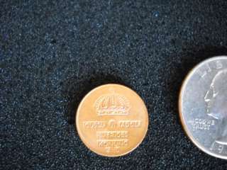 1965 SWEDEN GUSTAF VI ADOLF SVERIGES 1 ORE COIN COINS  