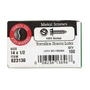   Hillman Stainless Steel Hex Washer Head Sheet Metal Screws (0823130