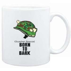   Mug White  Clumber Spaniel / BORN TO BARK  Dogs