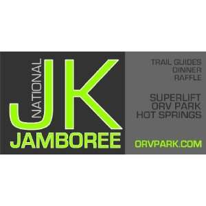  3x6 Vinyl Banner   National JK Jamboree 