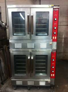 USED VULCAN SG100 GAS CONVECTION OVEN SINGLE DECK  
