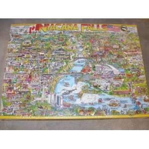  City of Niagara Falls Jigsaw Puzzle 513 Pieces Toys 