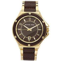 Michael Kors Womens MK5169 Leather Strap Watch  