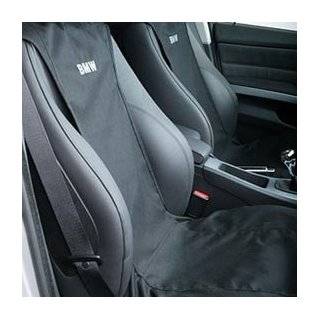 BMW Cotton Poly Seat Vests Black   1 Series 2008 2012/ 3 Series Coupes 