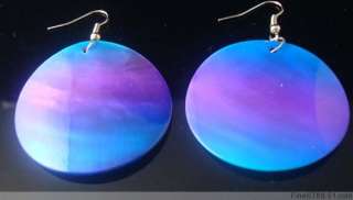 FREE 30Pairs Round Genuine Mother of Pearl Earrings  