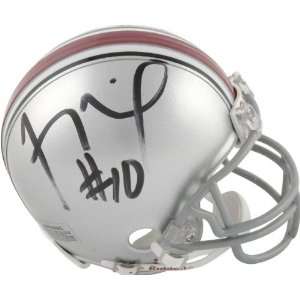 Troy Smith Ohio State Buckeyes Autographed Mini Helmet
