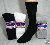 Mens Diabetic Socks Assorted Colors, size 13 15, 12 PR  