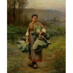     Daniel Ridgway Knight   24 x 30 inches   Elise