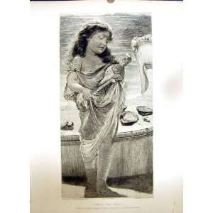    1896 ART JOURNAL VENUS MARS LITTLE GIRL ALMA TADEMA