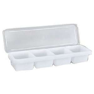  Adcraft 4 Compartment Bar Caddy (Bc 4St)