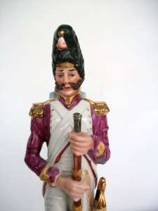 CONTINENTAL PORCELAIN FIGURE OF NAPOLEONIC? SOLDIER (2)   FINE QUALITY 