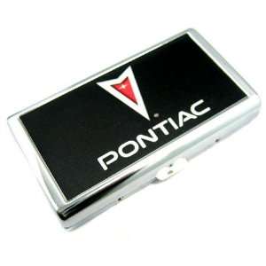    Pontiac Car Cigarette Case Stainless Steel Holder 