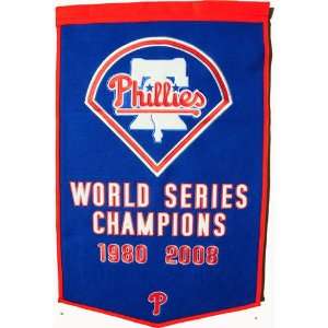  Philadelphia Phillies MLB Dynasty Banner 24x36 Sports 