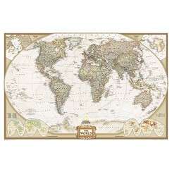 WORLD WALL MAPS POSTERS MURALS   by NATIONAL GEOGRAPHIC  