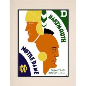  1944 Dartmouth Big Green vs Notre Dame Fighting Irish 10 1 