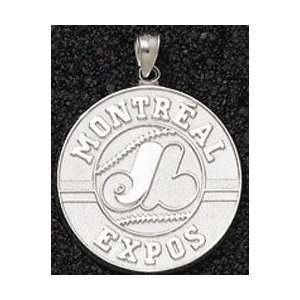 Montreal Expos Club Logo Sterling Silver Giant Pendant 